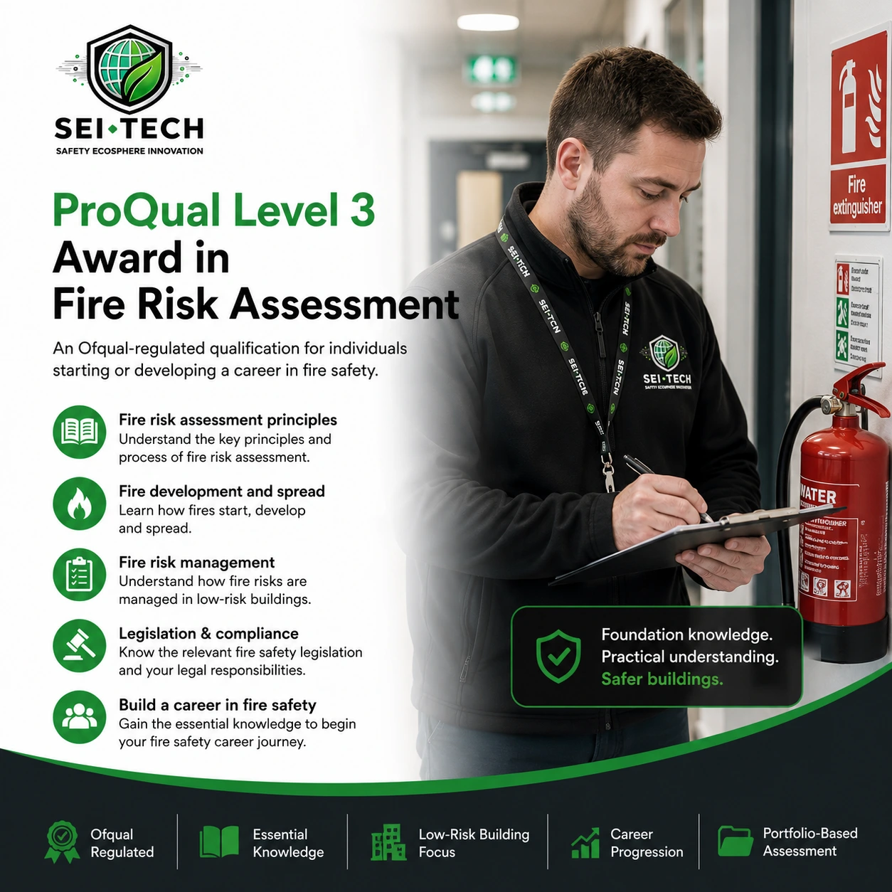 ProQual Level 3 Award in Fire Risk Assessment